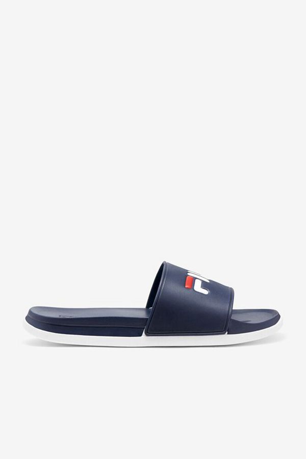 Chanclas Fila Hombre Azul Marino / Azul Marino / Blancas - Drifter Luxe - España 934125DQR